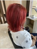 カシスレッド テラコッタ 外ハネ