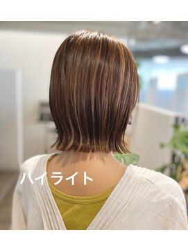 リッシュグランデ(riche GRANDE by CHANDEUR) ボブスタイル