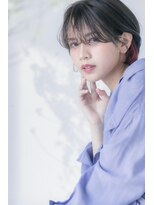リル(re'll) 《花屋併設》ショート/カール/マッシュヘアー/斜めバング◎30代