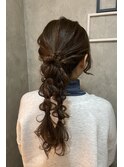 編みおろし 編み下ろし 編みおろしツイン ツインテール