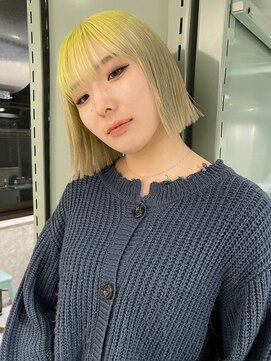 ロジ(loji) ルーツグリーン×パツボブ