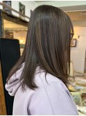 20代30代40代ハイライト外国人風カラープラチナアッシュ