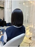 30代40代からミセスまでつやと潤いストレート美髪で若見えボブ