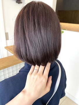 リアン(Lien) ピンクブラウン/ナチュラルボブ