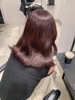 ゴウトゥデイ 渋谷MODI店(GO TODAY)&nbsp;カシスレッド ブリーチなしダブルカラー <渋谷/渋谷駅>