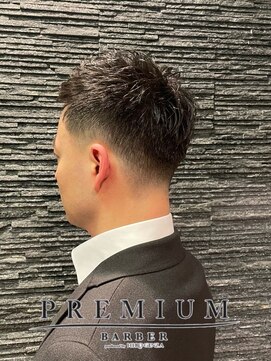 プレミアムバーバー 新宿店(PREMIUM BARBER produce by HIRO GINZA) ショートフェード
