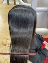 TJ天気予報 7コ 各務原店&nbsp;「ビフォーアフターあり」艶髪ロング「縮毛矯正」