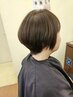 カット＋ヘアエステ（頭皮マッサージ）　￥6700