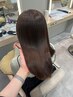 【思わず触れたくなる髪に♪】カット+髪質改善ストレート