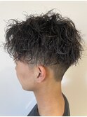 スペインカール風ツイストスパイラル