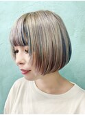 ハイトーン　ユニコーン　ボブ