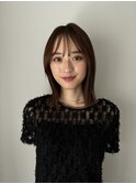 切りっぱなしボブ/顔周りレイヤー/前髪/原宿神宮前