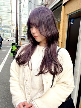 ロチカバイドールヘアー 心斎橋(Rotika by Doll hair) ラベンダーグレージュ　グレージュ