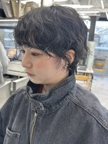 ビューナゴヤ 名駅(VIEW NAGOYA)&nbsp;前髪カタログ/イメチェンスタイル／ウェーブパーマ/こなれミディ