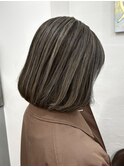 ナチュラルコントラスト♪白髪ぼかしバレイヤージュ