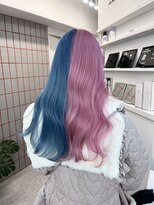 ペレ 渋谷(PELE) イメチェン/ホワイトブロンド/外ハネボブ/ワイドバング/渋谷