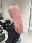 くすみピンク