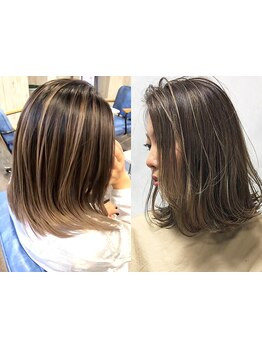 横浜東口[驚愕コスパ★カット+最高級オーガニックグレイ(白髪)カラー\7000]通いやすさがご新規様大好評◎