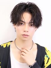 フレイバ(FLAVA) 緩波センターパート　ソフトツイストスパイラル