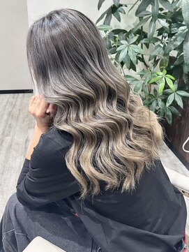 ベルヘアーデザイン 堺東(Belle hair Design) グラデーション/外国人風/レイヤーカット/バレイヤージュ/堺東