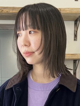カウチソフ(kauti sofu)の写真/「ドライだけでキマる」kauti独自のドライカット☆前髪・顔周りにこだわった小顔見せスタイルが魅力☆
