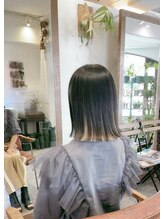 ヘケム(hekm) カットカラー、インナーカラー