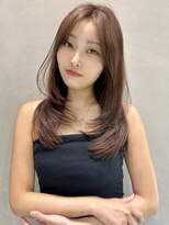 レーヴバイロンド 仙台(Reve by Lond)&nbsp;韓国風レイヤーカット髪質改善縮毛矯正ストレートくびれヘア仙台