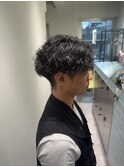 【メンズ】波巻きスパイラルパーマ