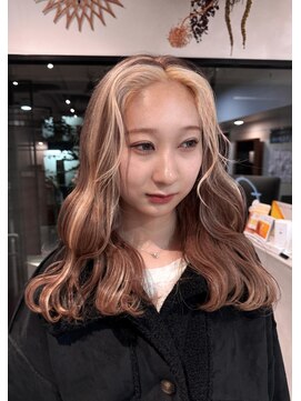 フルール バイ サファリ(fleur by safari) デザインカラー/ベージュ/セクションカラー