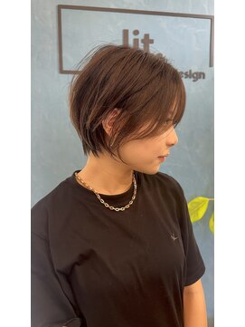 リット(lit.) ☆静岡ショート×透明感カラー×似合わせカット☆