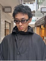 ヒュージ 三軒茶屋(huge)&nbsp;スパイキーショート/ニュアンスパーマ/メンズカット/メンズ