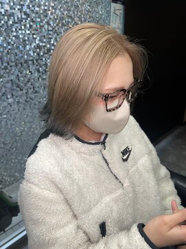 スパークスヘア(Sparks hair) ミルクティーベージュ×エンドカラー☆ウィンターカラーの極意！