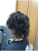 メンズスパイラルパーマ