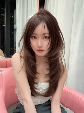 ボタン シブヤ(VOTAN SHIBUYA) ハイレイヤー/ミルクティー/顔まわりカット/ウォームベージュ