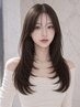 カット＋ナチュラルストレート＋カラー￥23100【2回目まで利用可】