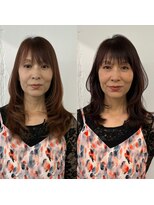 メロウ(me'lou)&nbsp;《me’lou》ロング×レイヤー20代30代40代50代