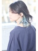 ブラック×ブルーのモードカラー【髪質改善/高井戸/高井戸駅】