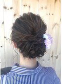 ▼着物ヘアアレンジ