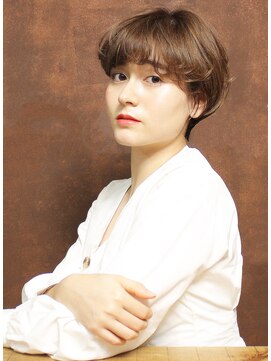 シアンデルカ(CYANDELUCCA) 大人カジュアルくせ毛ショートカット