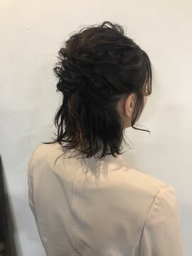 トリコ(TORIKO) ショートのハーフアップ*【TORIKO】RIHO☆