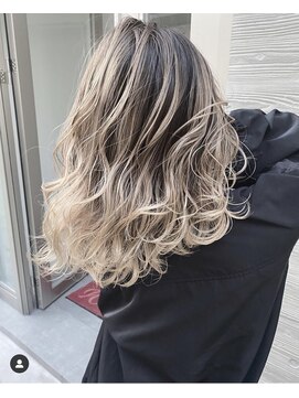 レディアル 大宮(REDEAL) 【REDEAL大宮】ハイライトメッシュ[エアータッチバレイヤージュ