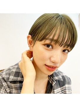 ラナ 渋谷(Lana) 【Chill】小顔になるピンクベージュクールショート