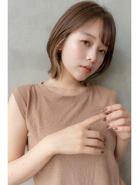 オースティン 錦糸町(AUSTIN) 前髪かき上げイメチェンイヤリングカラーラベンダーカラーくびれ