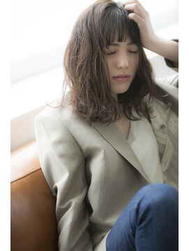 ミエル ヘア 新宿(miel hair) 〈mielhair新宿〉秋へア 艶ミディ TOKIO