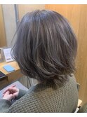 ふわっとレイヤーボブ