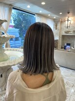 シャンティ 平岸店(Shanti)&nbsp;○コントラストハイライト/モノトーン/切りっぱなし○ 菅野裕太