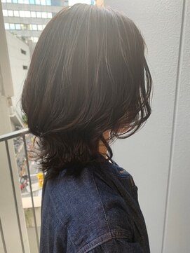 モルニ(MORNI) レイヤーカット_ヌナボブ チャンモリ ボブルフ