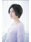 ナチュラルショートボブ