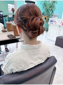 浴衣に合うアップスタイル