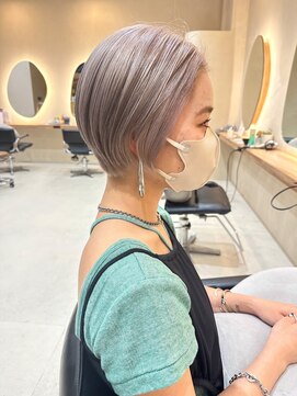 ヒビヲ(HIBIO) ミルクティーベージュハイトーンカラーケアブリーチダブルカラー